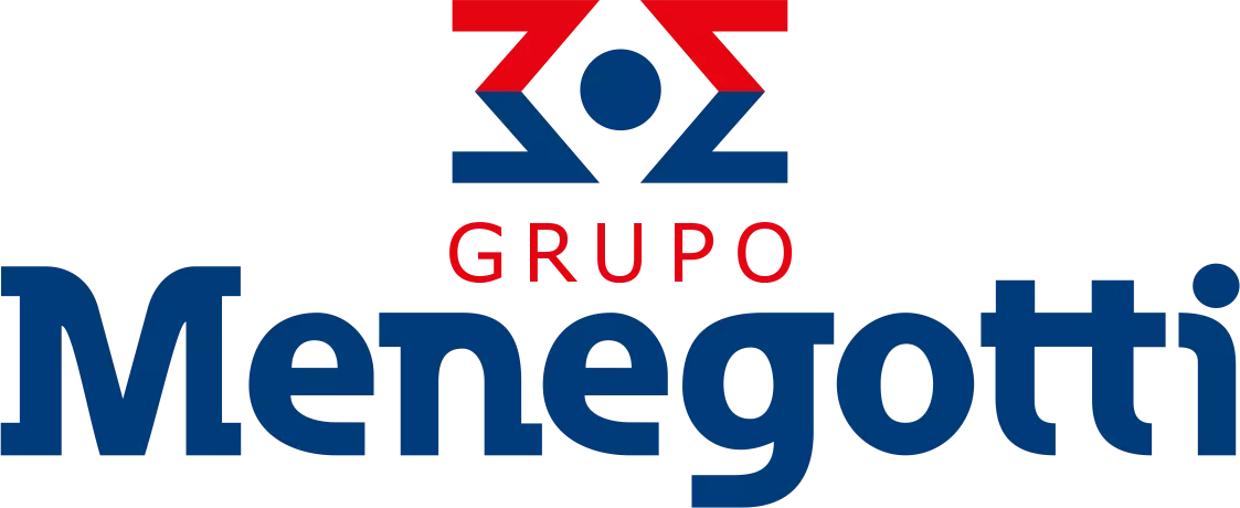 Logotipo oficial da empresa Grupo Menegotti